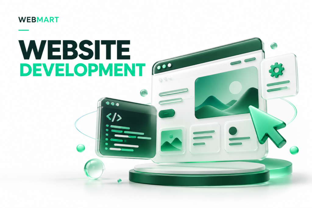 Portfolio Website Development by Webmart